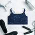 Blue MahiMahi Padded Sports Bra